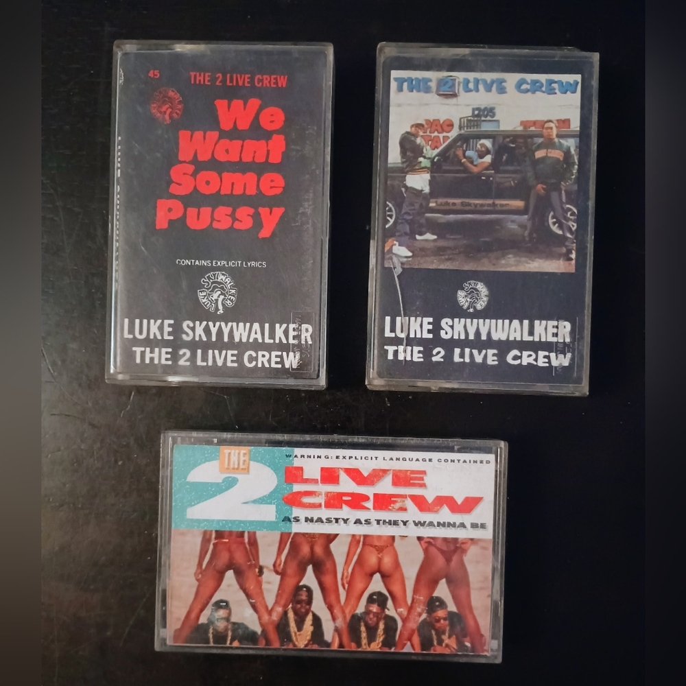 The 2 Live Crew Cassette Tapes Lot